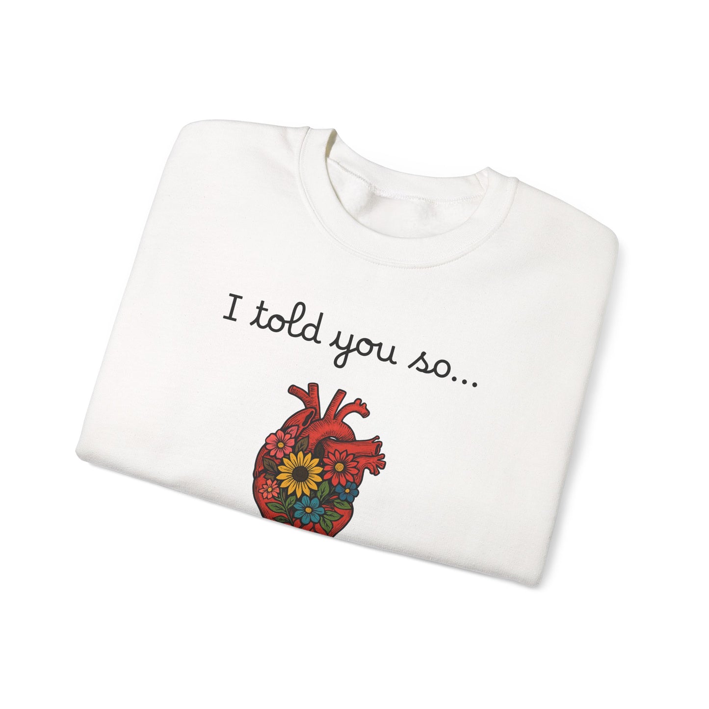 Heartfelt Intuition Sweatshirt - Unisex Heavy Blend™ Crewneck